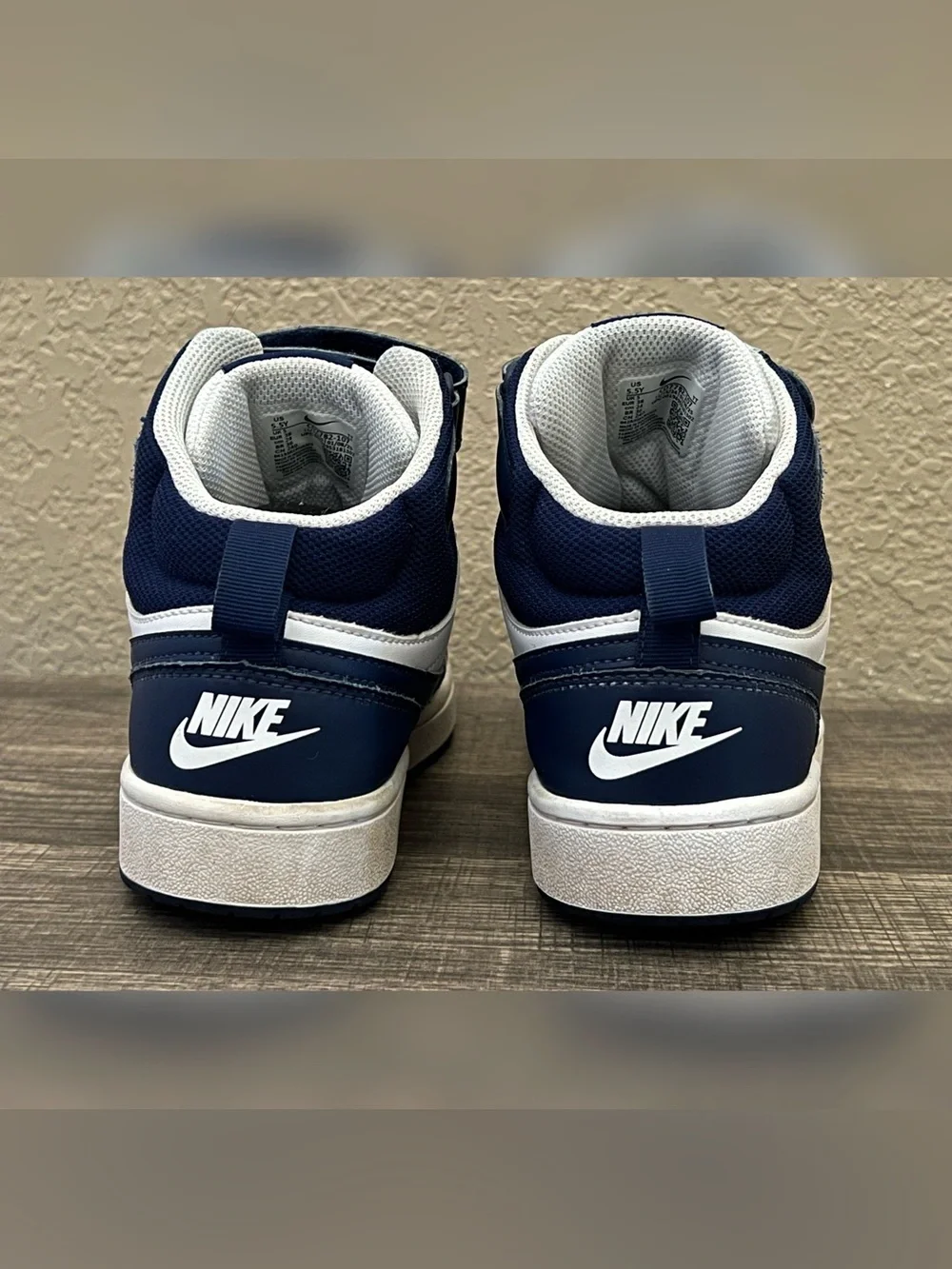 Nike Court Borough Mid 2 Boy Shoes Size- 5.5Y